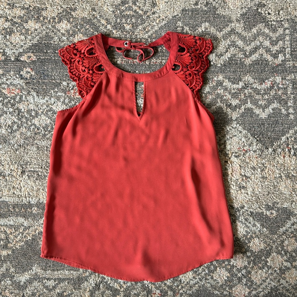 Express sleeveless blouse